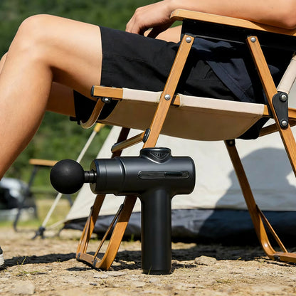 Electric Deep Tissue Massage Gun - 8 Interchangeable Heads for Full Body Relief, Portable & Perfect for Sports Recovery