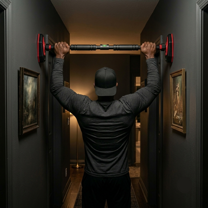 Pull-Up Bar Training Horizontal Bar Non-Slip Telescopic Chin up Bar Fitness Training Bar Anti-Reversing Sit up Bar